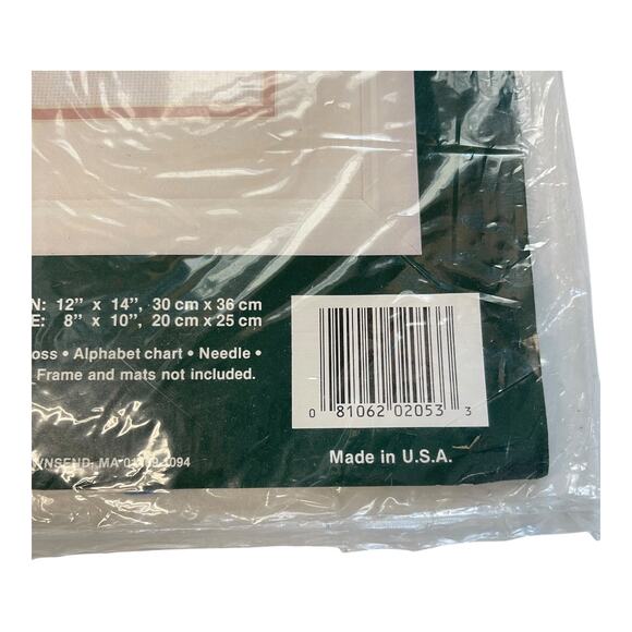 Elsa Williams Counted Cross-Stitch Kit #02053 "The Sign Post" 8x10" NOS - Picture 6 of 7